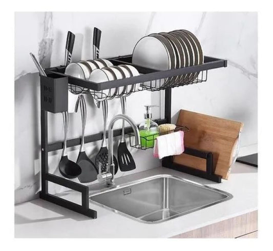 Escurridor platero metalico 2 nivel