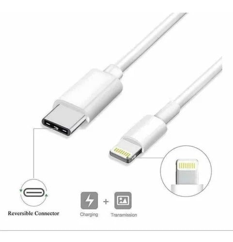 Cargador Iphone 25w Carga Rapida + Cable