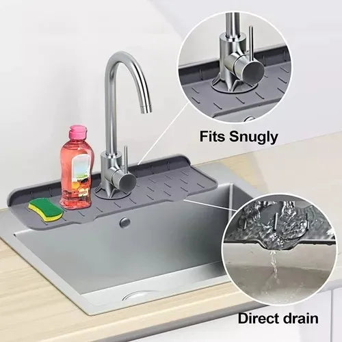 Tapete Protector De Grifo Lavaplatos x 3