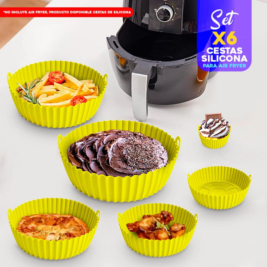 Molde Silicona Air Frayer 6 Und
