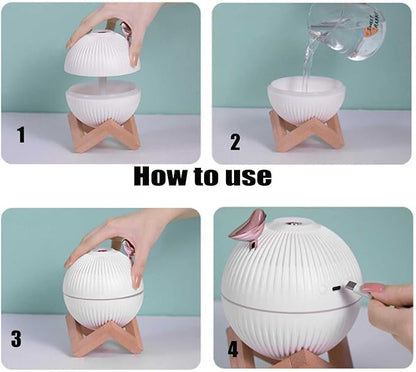 Lámpara Humidificador De Esfera