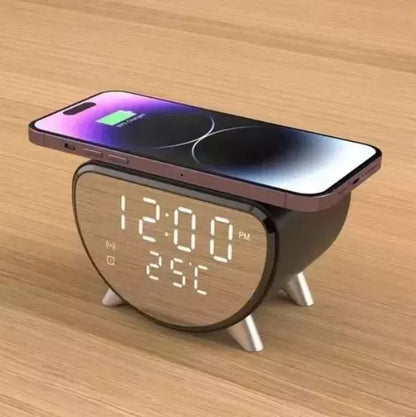Reloj despertador con cargador inalambrico